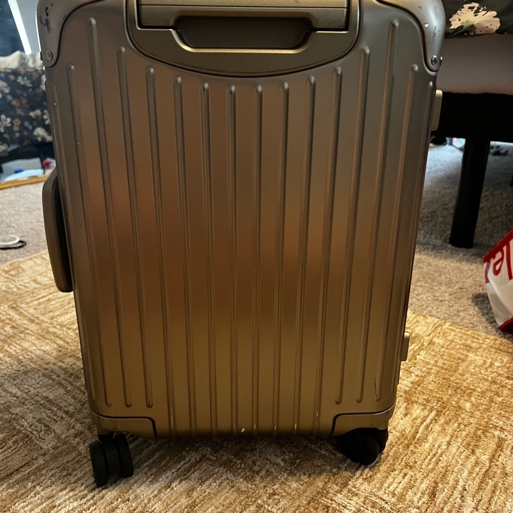 Rimowa titanium original cabin carry on